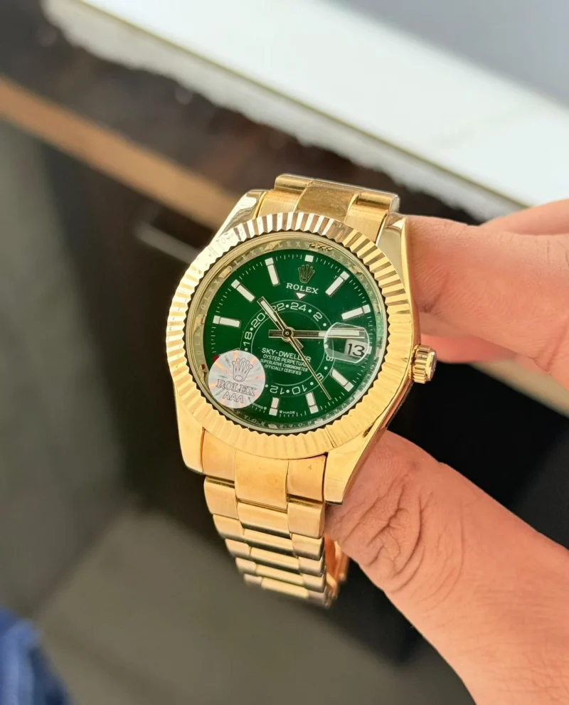 1000051049.webp ROLEX SKY-DWELLER CLASSIC 7AAA PREMIUM GREEN DIAL