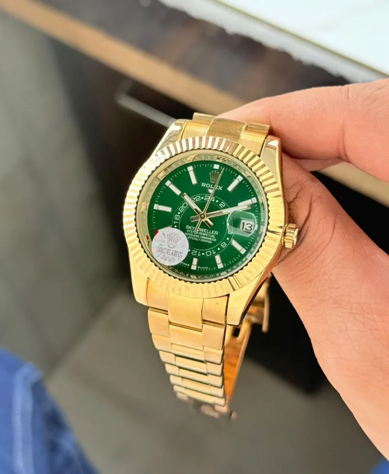 1000051050.webp ROLEX SKY-DWELLER CLASSIC 7AAA PREMIUM GREEN DIAL