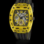 GUESS CLEAR MULTI-FUNCTION 7AA PREMIUM SKELETON DIAL