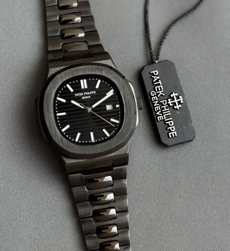 PATEK PHILIPPE BLACK STAINLESS STEEL 7AAA ORIGINAL
