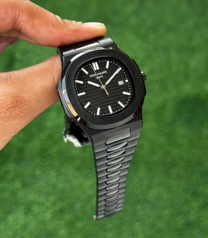 PATEK PHILIPPE BLACK STAINLESS STEEL 7AAA ORIGINAL