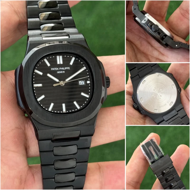 PATEK PHILIPPE BLACK STAINLESS STEEL 7AAA ORIGINAL