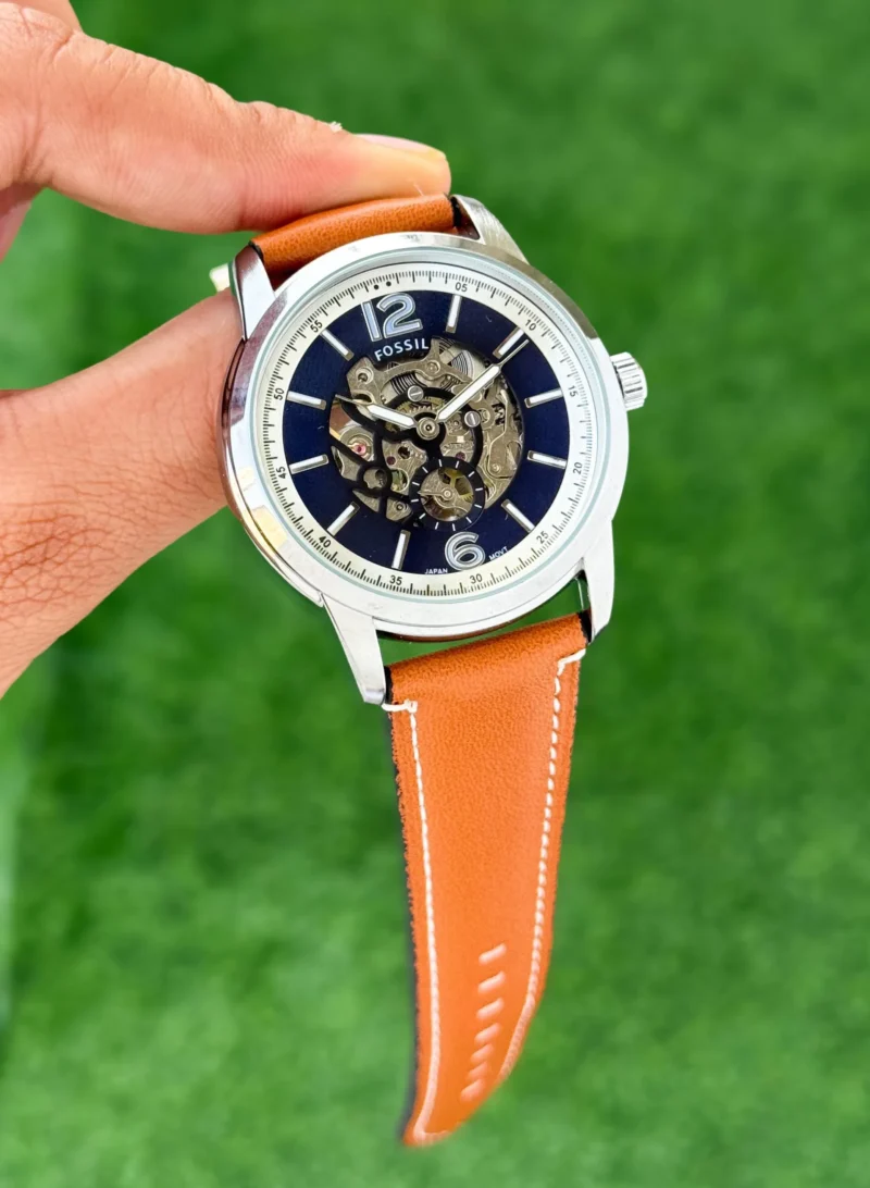 FOSSIL SKELETON DIAL 7AAA PREMIUM AUTOMATIC