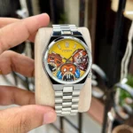 CITIZEN YELLOW MULTICOLOUR ARTISTIC DIAL PREMIUM