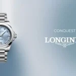 LONGINES CONQUEST 7AA PREMIUM AUTOMATIC ICE BLUE DIAL