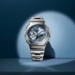G SHOCK GM2110 UNISEX 7AA PREMIUM SILVER METAL