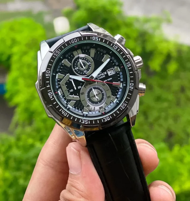 EDIFICE CASIO EFR-539 7A ORIGINAL BLACK DIAL
