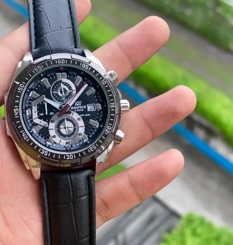 EDIFICE CASIO EFR-539 7A ORIGINAL BLACK DIAL