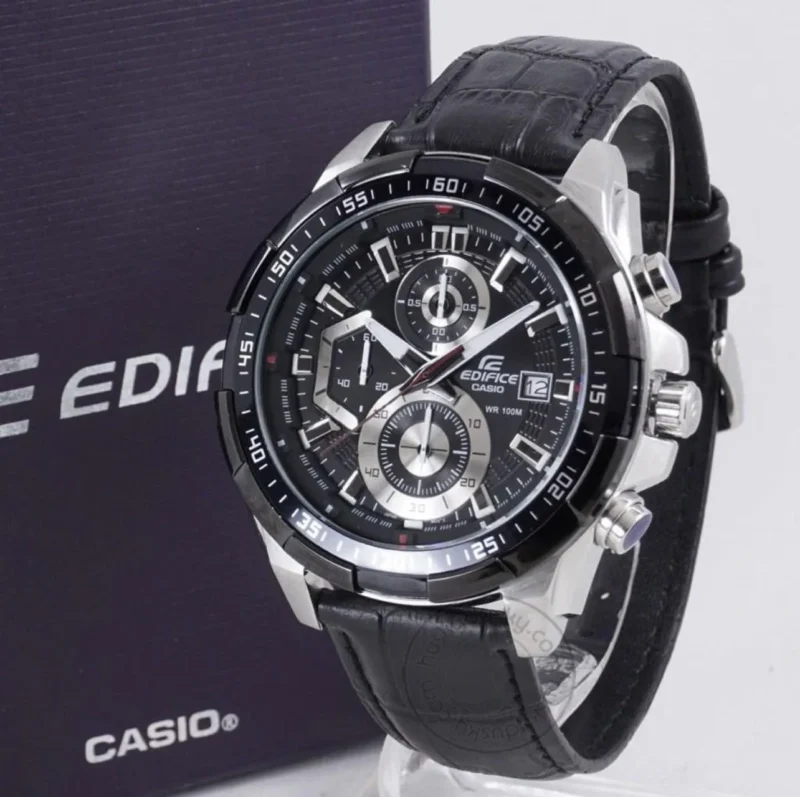 EDIFICE CASIO EFR-539 7A ORIGINAL BLACK DIAL