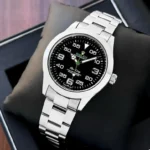 ROLEX AIRKING STEEL RUST FREE 7AA PREMIUM BLACK DIAL