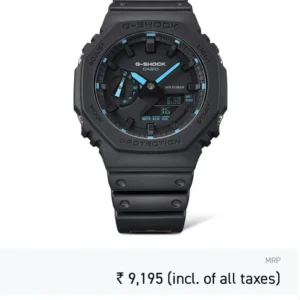 G SHOCK CASIO OAK 7AA PREMIUM AUTOMATIC BLACK