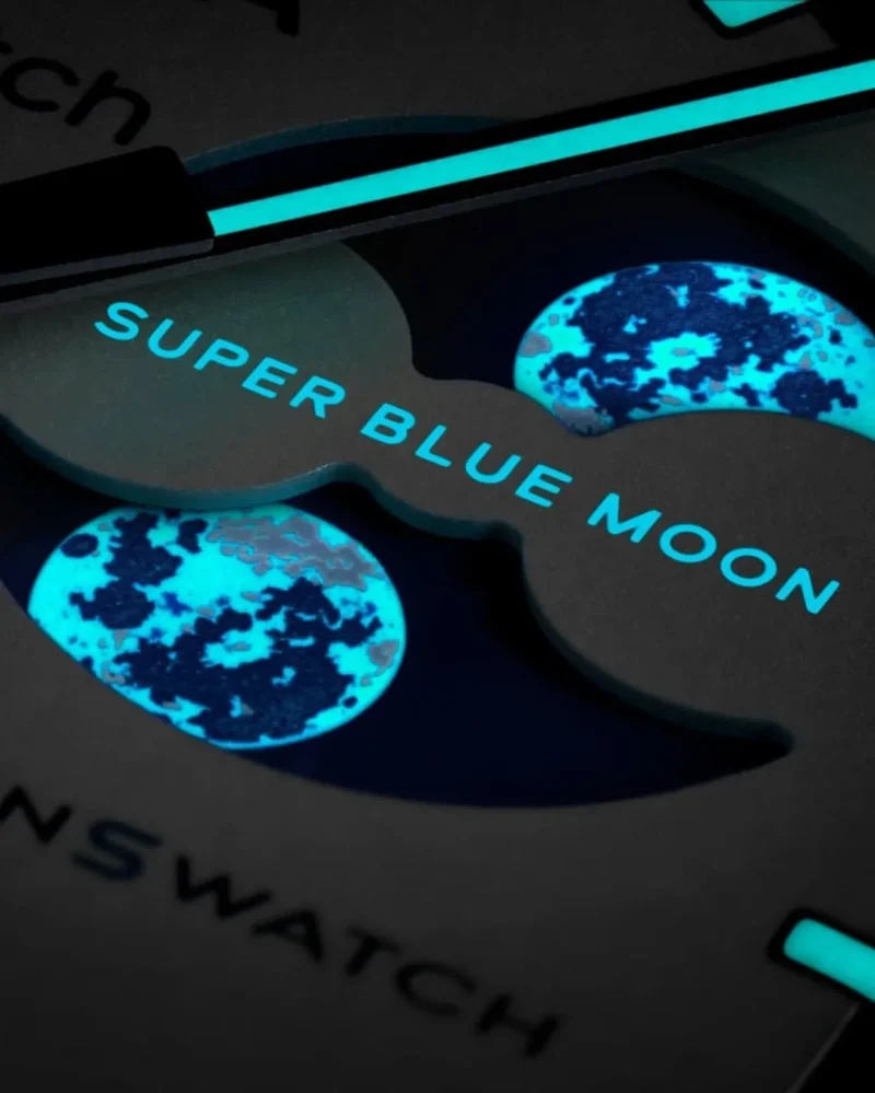 OMEGA X SWATCH BIO CERAMIC MOONSWATCH SUPER BLUE