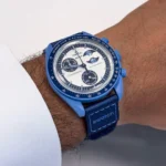 OMEGA X SWATCH BIO CERAMIC MOONSWATCH SUPER BLUE