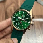 IWC SCHAFFGAUSEN PILOT’S IW389401 7AA PREMIUM GREEN
