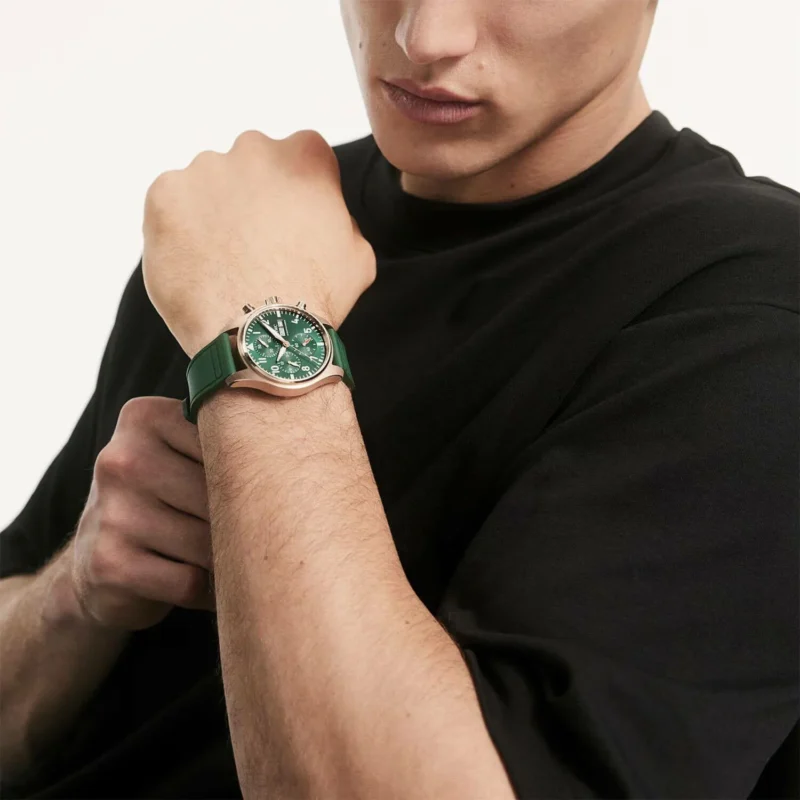 IWC SCHAFFGAUSEN PILOT’S IW389401 7AA PREMIUM GREEN