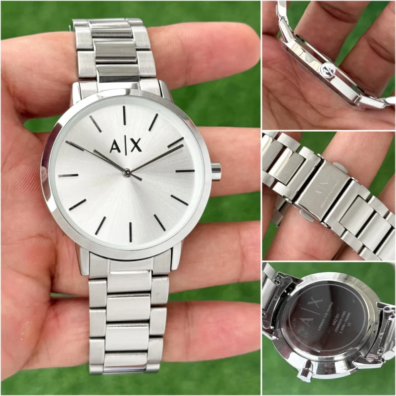 ARMANI EXCHANGE 7AAA ORIGINAL SILVER DIAL
