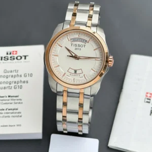 TISSOT DAY-DATE T-CLASSIC 1853 7AAA PREMIUM WHITE DIAL