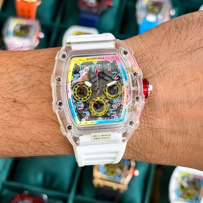 RICHARD MILLI RM56-1 RAINBOW DIAL WHITE ORIGINAL