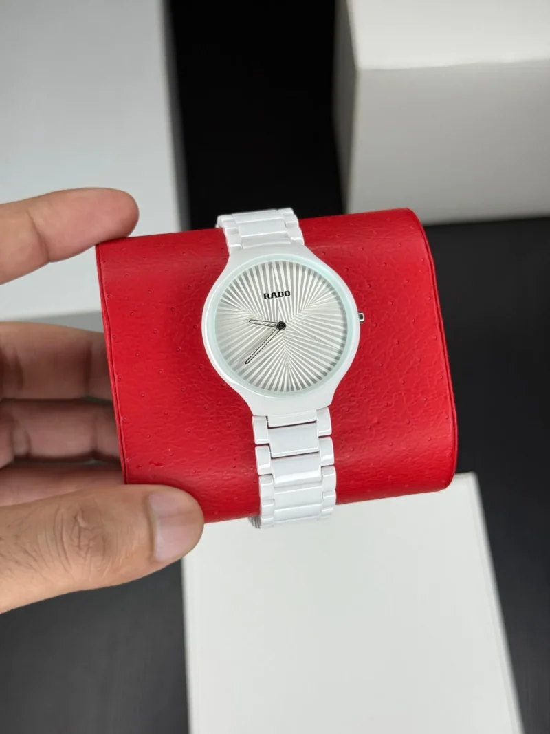 RADO JUBILE WHITE CERAMIC 7A TRUE ROUND