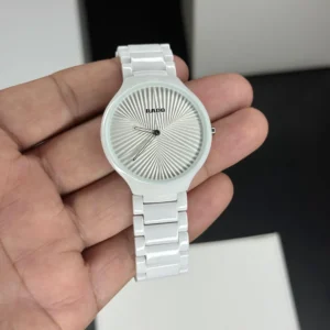 RADO JUBILE WHITE CERAMIC 7A TRUE ROUND