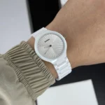 RADO JUBILE WHITE CERAMIC 7A TRUE ROUND