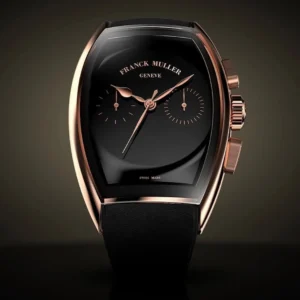 FRANK MULLER CURVEX X PIANO CHRONOGRAPH BLACK DIAL