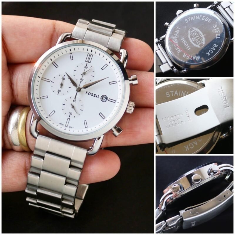 Fossil Commuter Silver