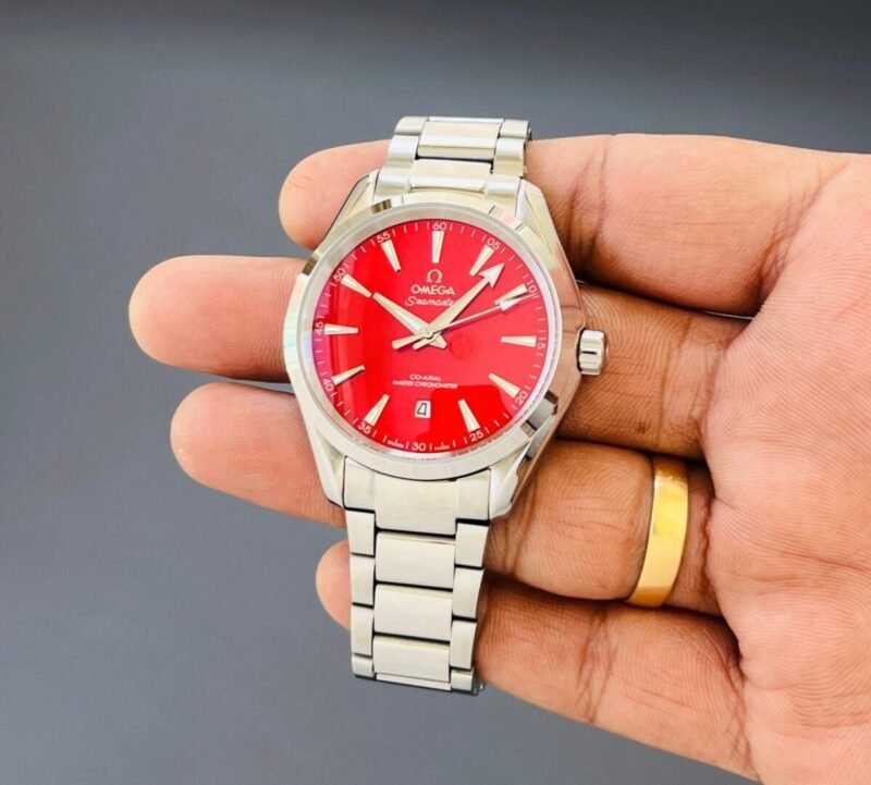 Omega Seamaster Aqua Terra Red Dial