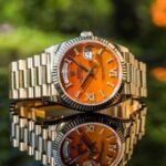 Rolex Day Date 40 Carnelian Orange
