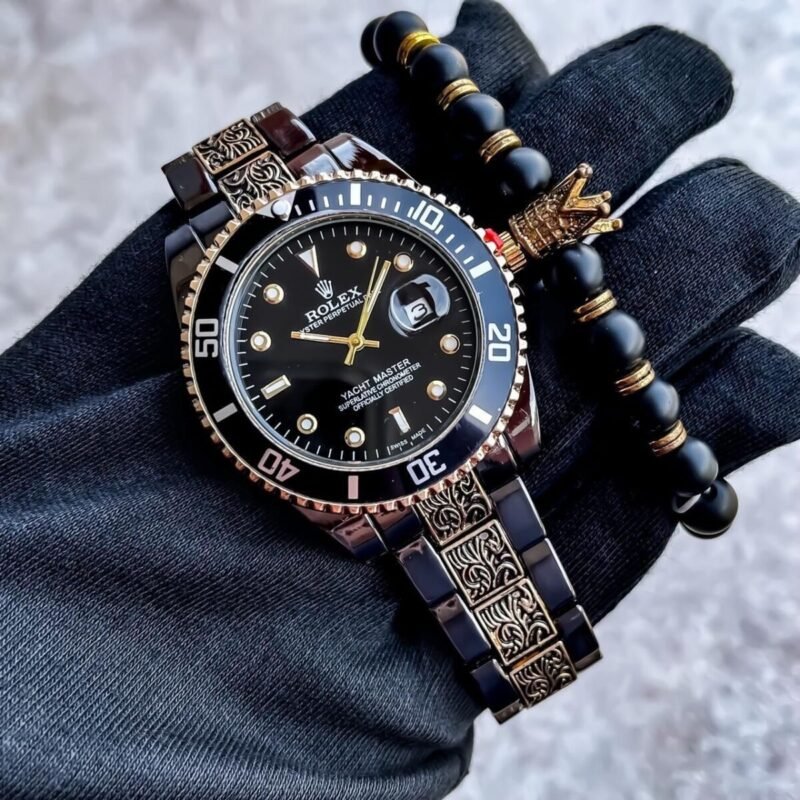 Rolex Hand Engraved Quartz