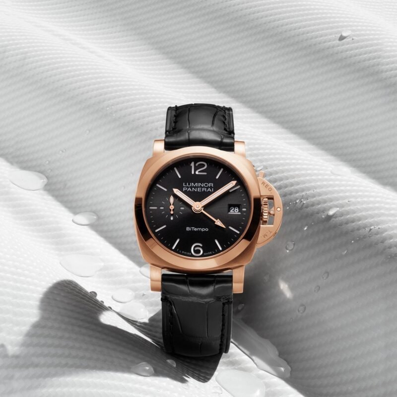 Luminor Panerai Bitempo Goldtech GMT