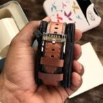 Fossil Three-Hand Date Tan LiteHide