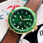 Fossil Three-Hand Date Tan LiteHide