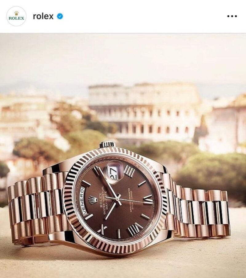 Rolex Oyster Perpetual Rosegold