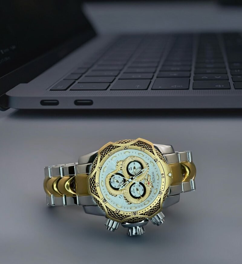 Invicta Venom Chronograph White Dial