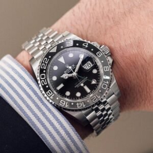 Rolex GMT II Silver