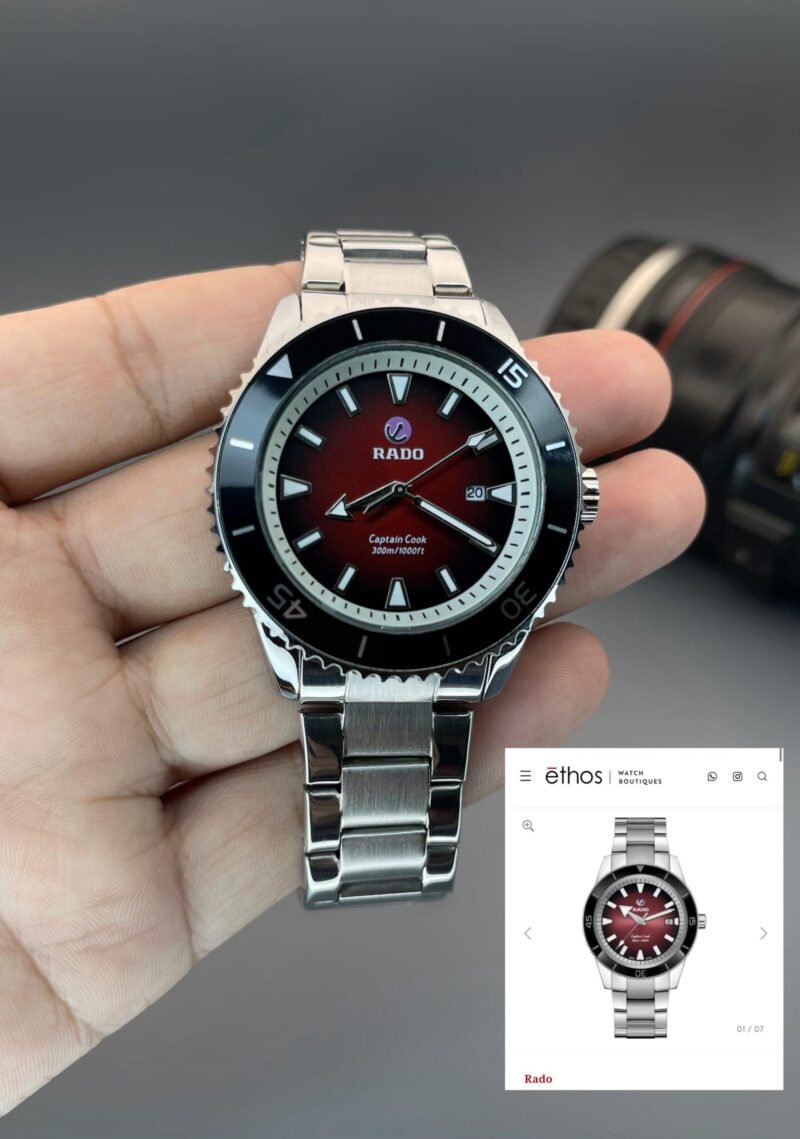 Rado Captain Cook Red Dial
