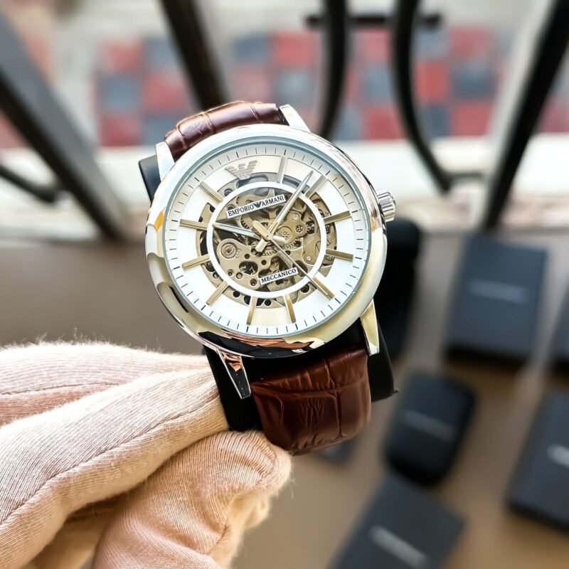 Emporio Armani Meccanico Gold