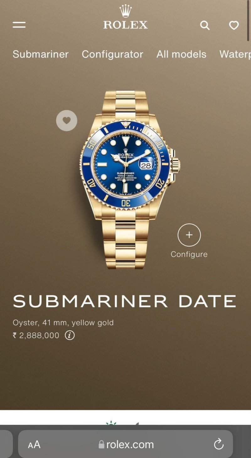 Rolex Submariner Automatic Series