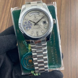 Rolex Day Date Marble Brown