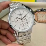 Tissot Rose Gold Silver