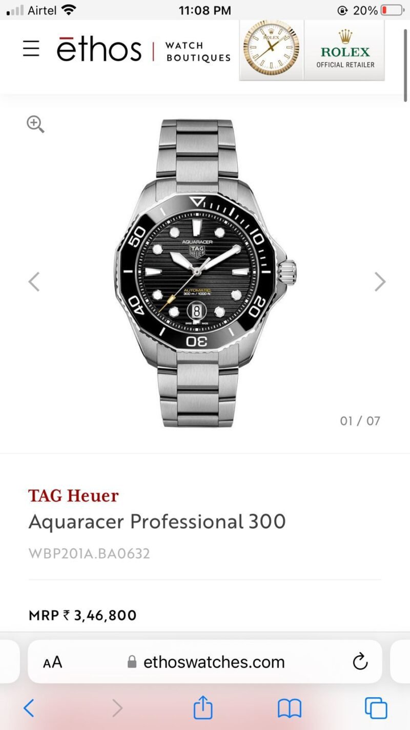 Tag Heuer Carerra Aquaracer