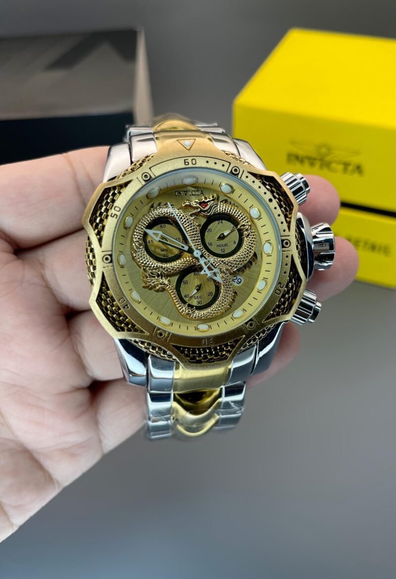 Invicta Venom Chronograph Golden