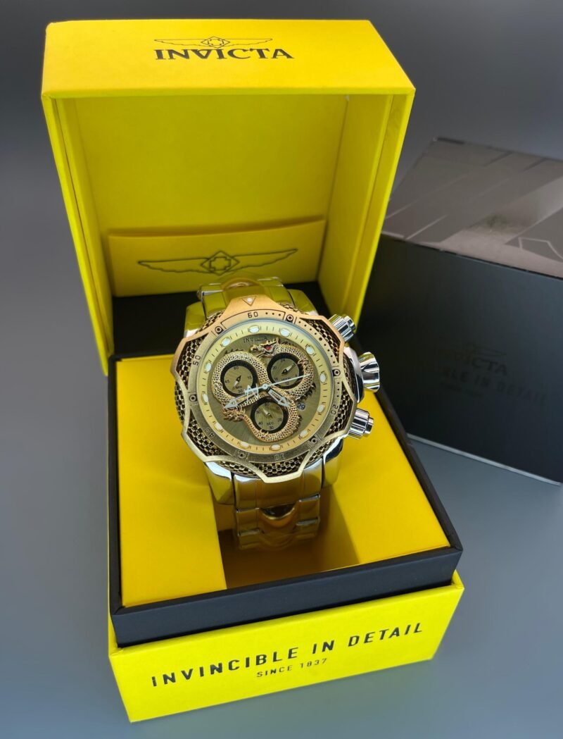 Invicta Venom Chronograph Golden