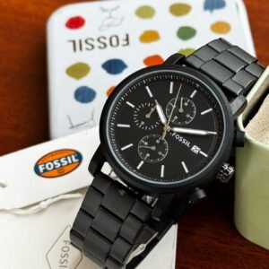 Fossil Chrono Black