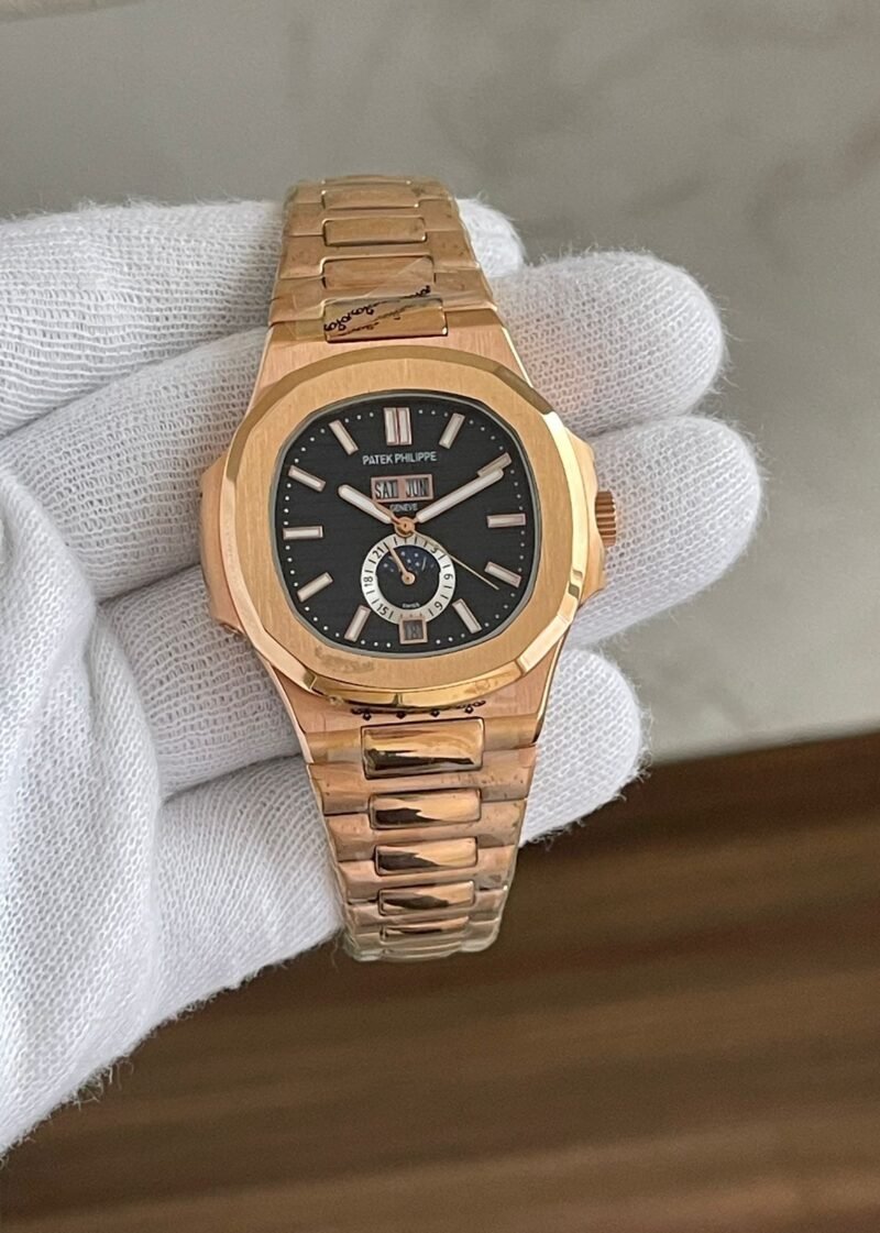Patek Philippe Nautilus White Sun Moon