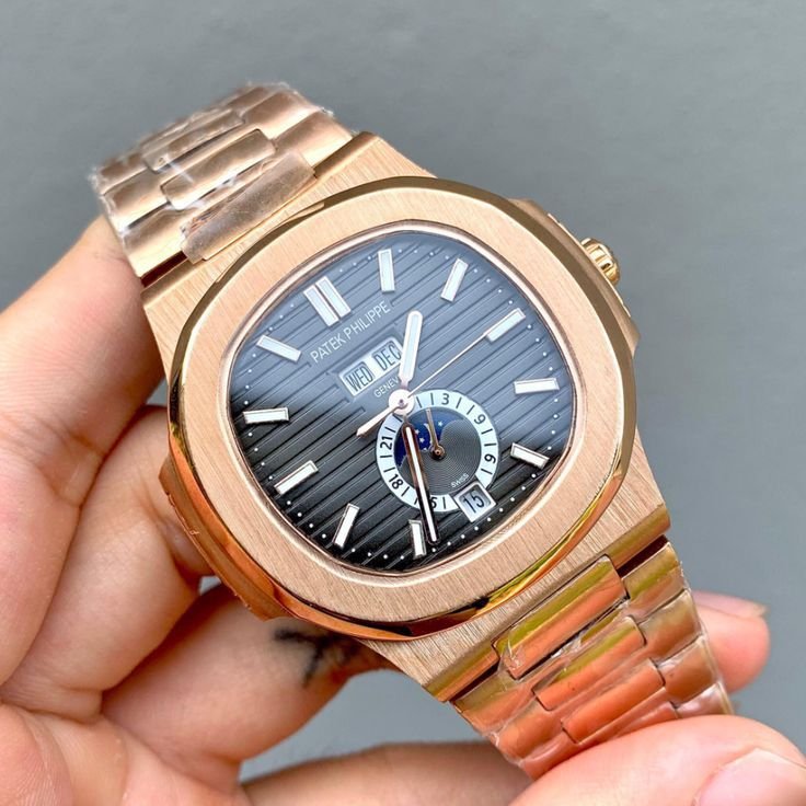 Patek Philippe Nautilus White Sun Moon