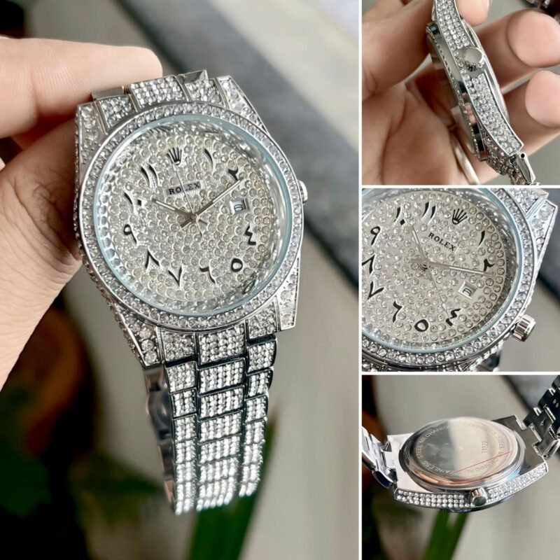 Rolex Silver Diamond