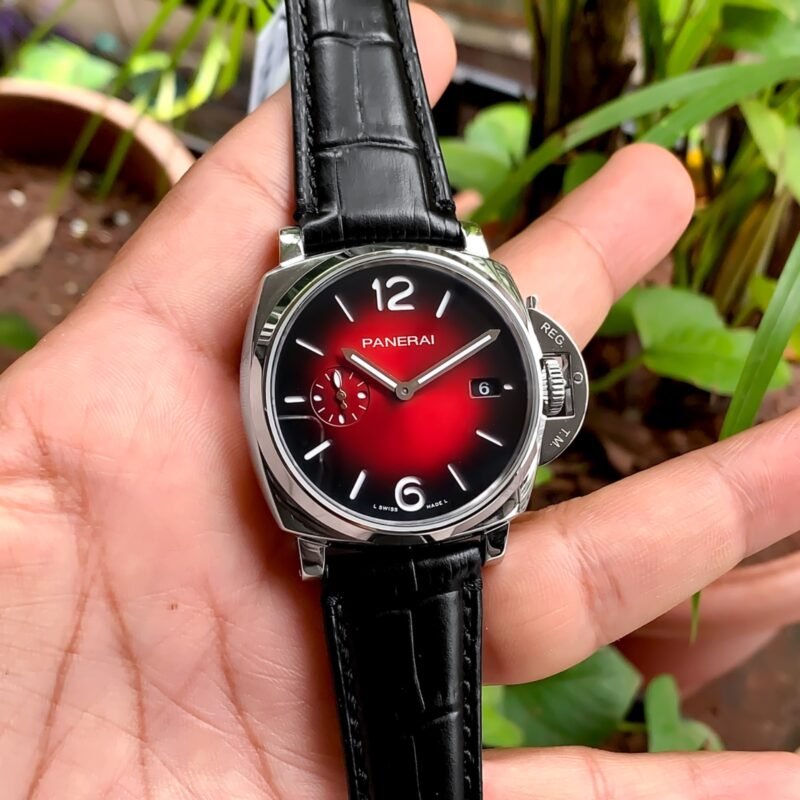 Luminor Panerai Due Burgundy Dial