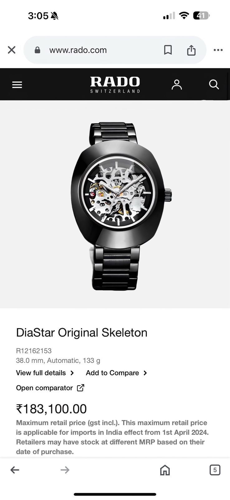 IMG-20241209-WA0020.jpg Rado Premius Skeleton